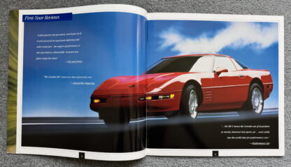 1991 Chevrolet Corvette ZR-1 Brochure - Image 3