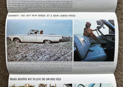 1965 Dodge Range Coronet, Dart, Polara, Custom, Monaco Brochure - Image 4