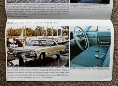 1965 Dodge Range Coronet, Dart, Polara, Custom, Monaco Brochure - Image 5