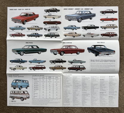 1965 Dodge Range Coronet, Dart, Polara, Custom, Monaco Brochure - Image 7