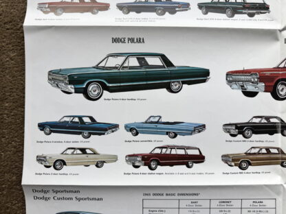 1965 Dodge Range Coronet, Dart, Polara, Custom, Monaco Brochure - Image 10