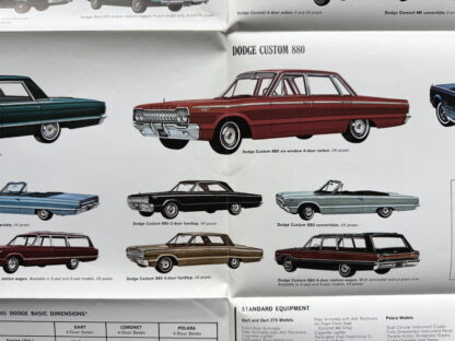 1965 Dodge Range Coronet, Dart, Polara, Custom, Monaco Brochure - Image 11