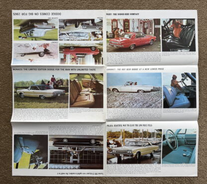 1965 Dodge Range Coronet, Dart, Polara, Custom, Monaco Brochure - Image 15