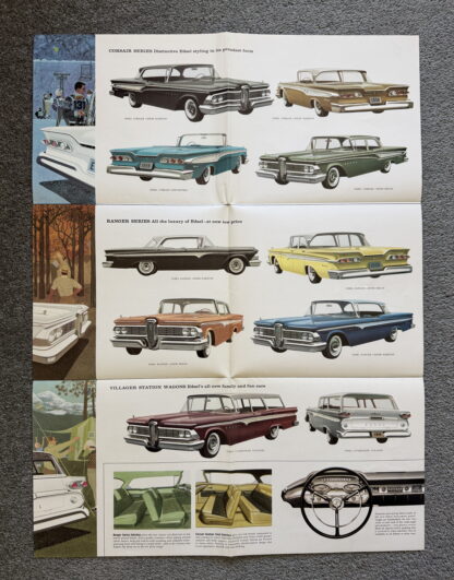 1959 Ford Edsel Corsair, Ranger Brochure - Image 5