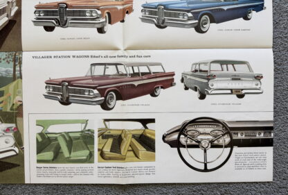 1959 Ford Edsel Corsair, Ranger Brochure - Image 6