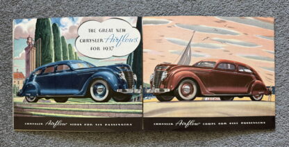 1937 Chrysler Royal, Imperial, Airflow Range Brochure - Image 7