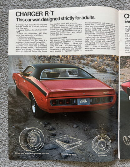 1971 Dodge SCAT Pack Brochure Challenger, Charger R/T, Demon, Super Bee - Image 2