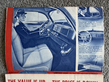 1939 Plymouth De Luxe, Roadking Range Brochure - Image 2