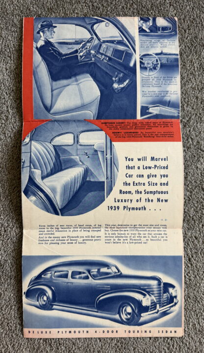 1939 Plymouth De Luxe, Roadking Range Brochure - Image 5