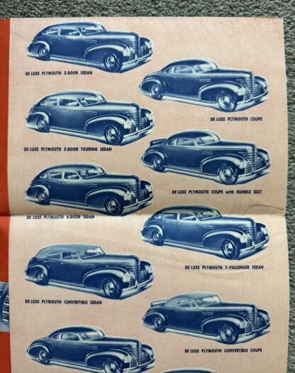 1939 Plymouth De Luxe, Roadking Range Brochure - Image 11