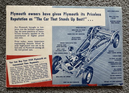 1939 Plymouth De Luxe, Roadking Range Brochure - Image 19