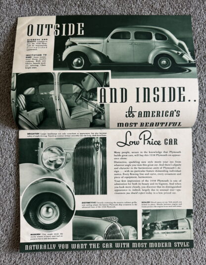1938 Plymouth De Luxe Range Brochure - Image 3
