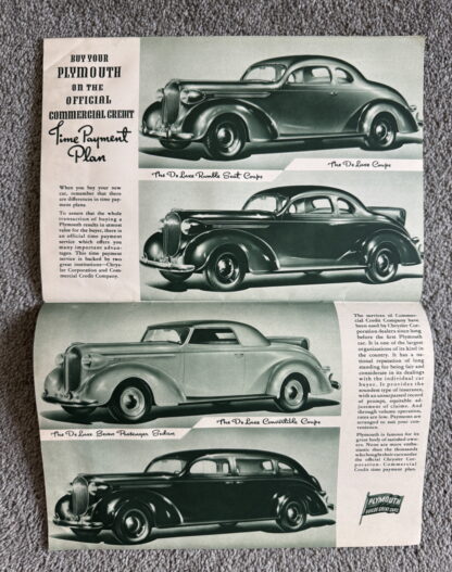 1938 Plymouth De Luxe Range Brochure - Image 12