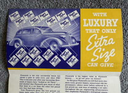 1937 Plymouth De Luxe Range Brochure - Image 3