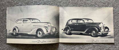 1936 Plymouth De Luxe Range Brochure - Image 5