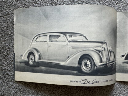 1936 Plymouth De Luxe Range Brochure - Image 6