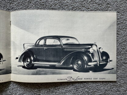 1936 Plymouth De Luxe Range Brochure - Image 9