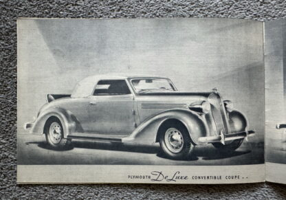 1936 Plymouth De Luxe Range Brochure - Image 10