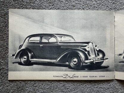 1936 Plymouth De Luxe Range Brochure - Image 12