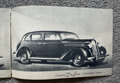 1936 Plymouth De Luxe Range Brochure - Image 13