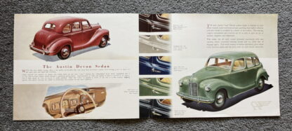 1949 Austin A40 Devon Brochure - Image 4