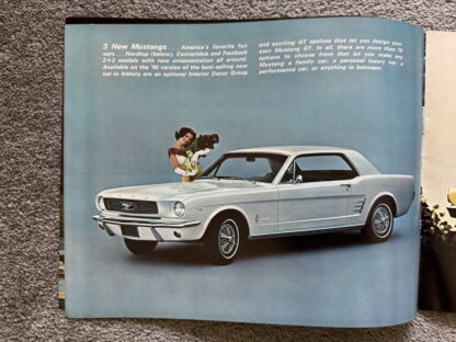 1966 Ford Range Preview Brochure Falcon Mustang Fairlane Galaxie Thunderbird - Image 4