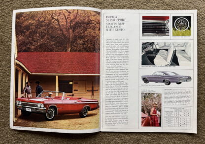 1965 Chevrolet Range Brochure Impala, Bel Air, Biscayne - Image 3
