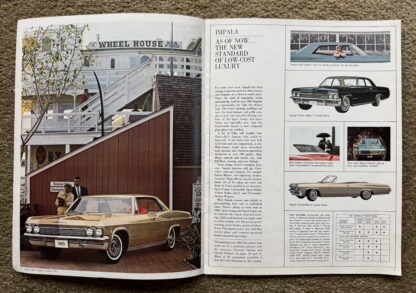 1965 Chevrolet Range Brochure Impala, Bel Air, Biscayne - Image 4
