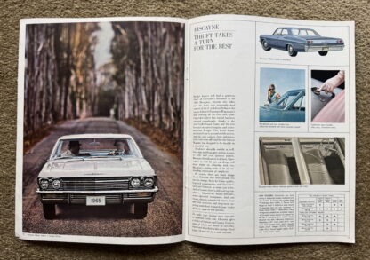 1965 Chevrolet Range Brochure Impala, Bel Air, Biscayne - Image 7