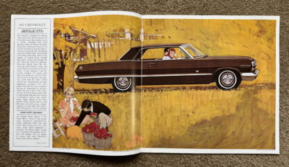 1963 Chevrolet Range Brochure Impala, Bel Air, Biscayne - Image 2