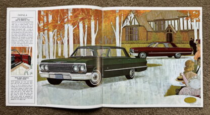 1963 Chevrolet Range Brochure Impala, Bel Air, Biscayne - Image 4