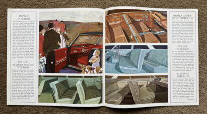 1963 Chevrolet Range Brochure Impala, Bel Air, Biscayne - Image 7