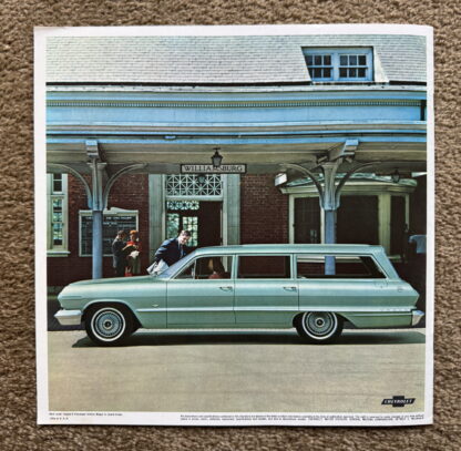 1963 Chevrolet Range Brochure Impala, Bel Air, Biscayne - Image 10