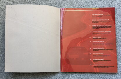 1986 Chevrolet Corvette Premium Brochure - Image 2