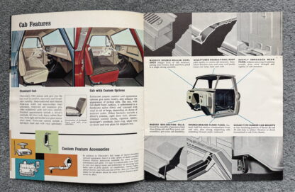1964 Chevrolet Pickup Brochure C10, C20, C30 Fleetside, Stepside, Rampside - Image 3