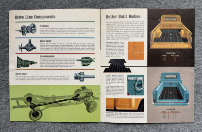 1964 Chevrolet Pickup Brochure C10, C20, C30 Fleetside, Stepside, Rampside - Image 6