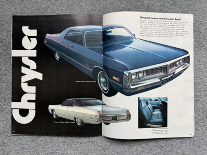 1972 Plymouth Chrysler Range Brochure Valiant, Fury, Barracuda, Satellite - Image 11