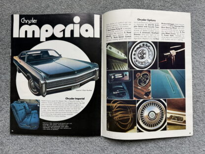 1972 Plymouth Chrysler Range Brochure Valiant, Fury, Barracuda, Satellite - Image 13