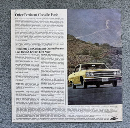 1965 Chevrolet Chevelle, Malibu Brochure - Image 9