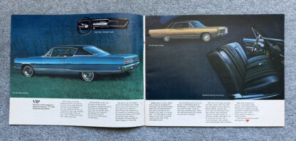 1968 Plymouth Range Brochure Valiant, Fury, Barracuda, Belvedere, VIP - Image 2