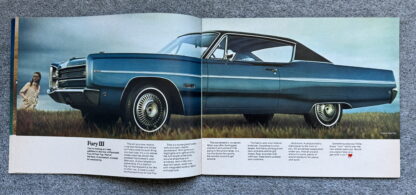 1968 Plymouth Range Brochure Valiant, Fury, Barracuda, Belvedere, VIP - Image 4