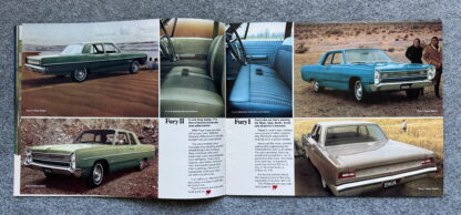 1968 Plymouth Range Brochure Valiant, Fury, Barracuda, Belvedere, VIP - Image 6