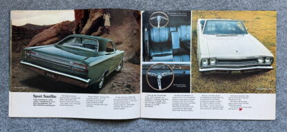 1968 Plymouth Range Brochure Valiant, Fury, Barracuda, Belvedere, VIP - Image 8