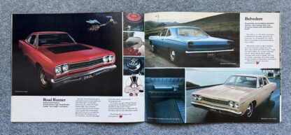 1968 Plymouth Range Brochure Valiant, Fury, Barracuda, Belvedere, VIP - Image 10