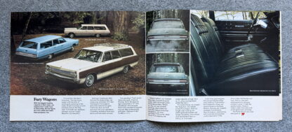 1968 Plymouth Range Brochure Valiant, Fury, Barracuda, Belvedere, VIP - Image 14