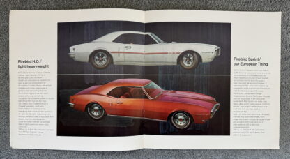 1968 Pontiac Firebird Brochure - Image 4