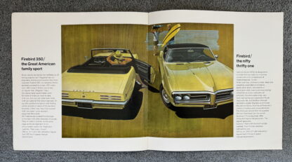1968 Pontiac Firebird Brochure - Image 5