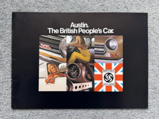 1973 Austin Morris Range Mini, Maxi, 1100, 1300, 1800, 2200 Brochure