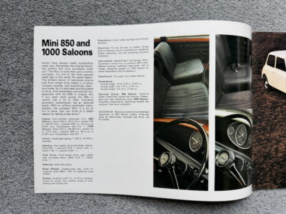 1973 Austin Morris Range Mini, Maxi, 1100, 1300, 1800, 2200 Brochure - Image 2