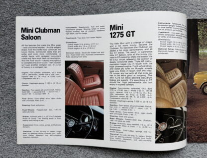 1973 Austin Morris Range Mini, Maxi, 1100, 1300, 1800, 2200 Brochure - Image 4